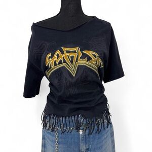 Vintage Eagles chopped band tour tshirt